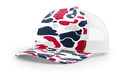 112PFP | Printed Five Panel Trucker
