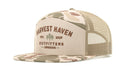 168P | PRINTED 7 PANEL TRUCKER