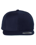 6089M | Premium Flat Bill Snapback Cap