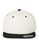 6089M | Premium Flat Bill Snapback Cap