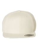 6089M | Premium Flat Bill Snapback Cap