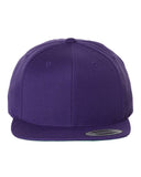 6089M | Premium Flat Bill Snapback Cap
