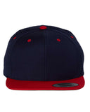 6089M | Premium Flat Bill Snapback Cap