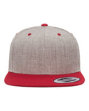 6089M | Premium Flat Bill Snapback Cap