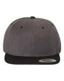 6089M | Premium Flat Bill Snapback Cap