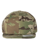 6089M | Premium Flat Bill Snapback Cap