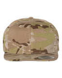 6089M | Premium Flat Bill Snapback Cap