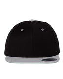6089M | Premium Flat Bill Snapback Cap