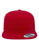 6089M | Premium Flat Bill Snapback Cap