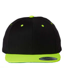 6089M | Premium Flat Bill Snapback Cap