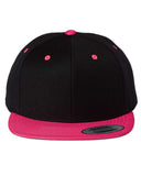 6089M | Premium Flat Bill Snapback Cap