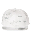 6089M | Premium Flat Bill Snapback Cap