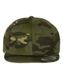 6089M | Premium Flat Bill Snapback Cap